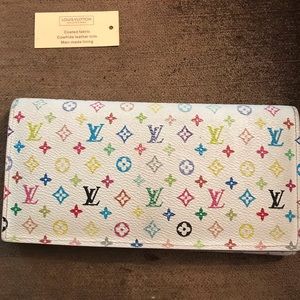 LOUIS VUTTION MULTICOLOUR MONOGRAM WALLET